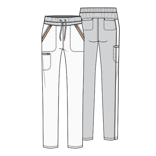 Брюки женские Cherokee CK055, синий, XL - фото 4