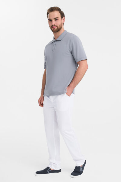 Поло мужское Тезис TZ550, серый, 50 - фото 4