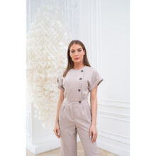 Комбинезон женский Dr. Nice «Beauty», бежевый, 50-52