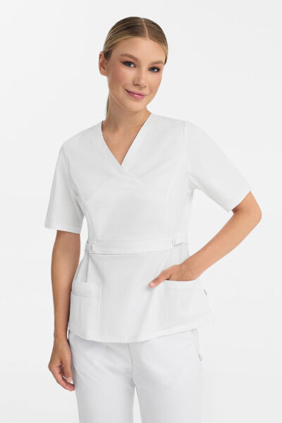 Туника женская Тезис TZ305, белый, 46 - фото 4