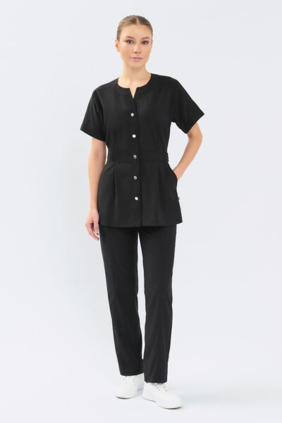 Брюки женские Тезис TZ325, черный, 52 - фото 2