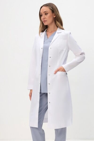 Халат женский 215 Ultra, длинный рукав, белый, 42 - фото 4