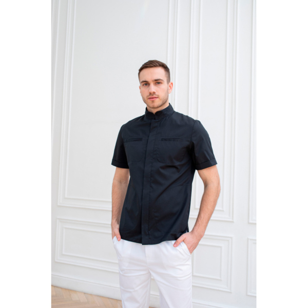 Туника мужская Dr. Nice, на молнии, черный, 50 - фото 0