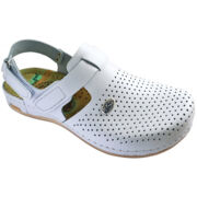 Тапочки-сабо Леон 951, женские, белые, 39