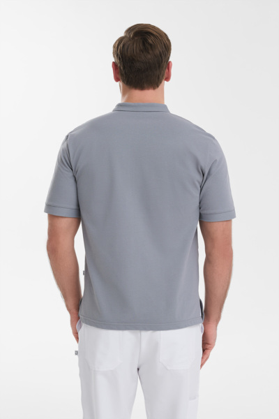 Поло мужское Тезис TZ560, серый, 54 - фото 1