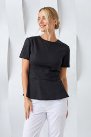 Туника женская Dr. Nice «Алекс», с коротким рукавом, черный, 44