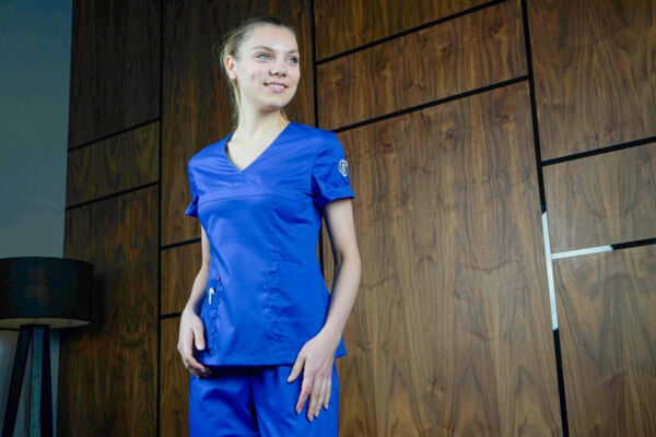 Блуза женская «Альфа», василек, 42 - фото 4