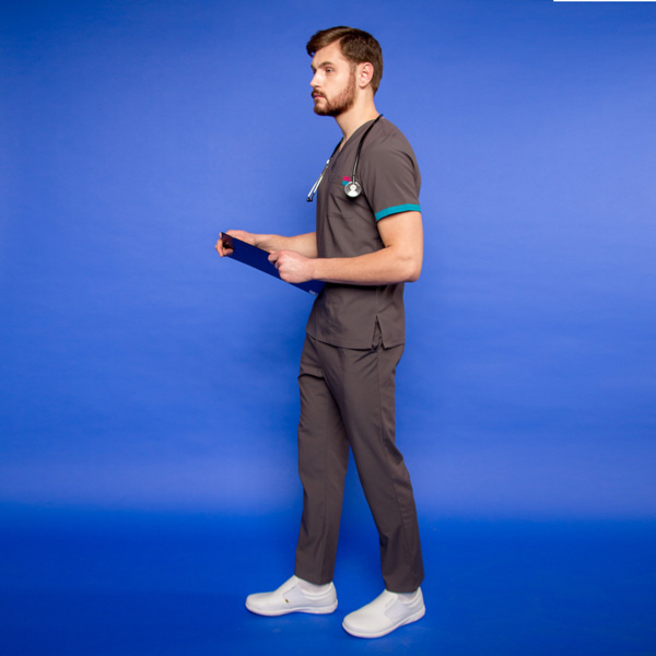 Брюки мужские, R193 асфальтово-серый, XXL - фото 1