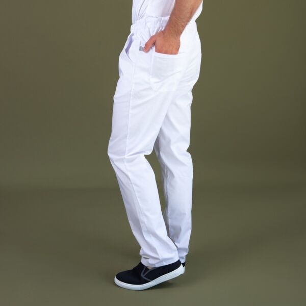 Брюки мужские Тезис TZ615, белый, 50 - фото 1