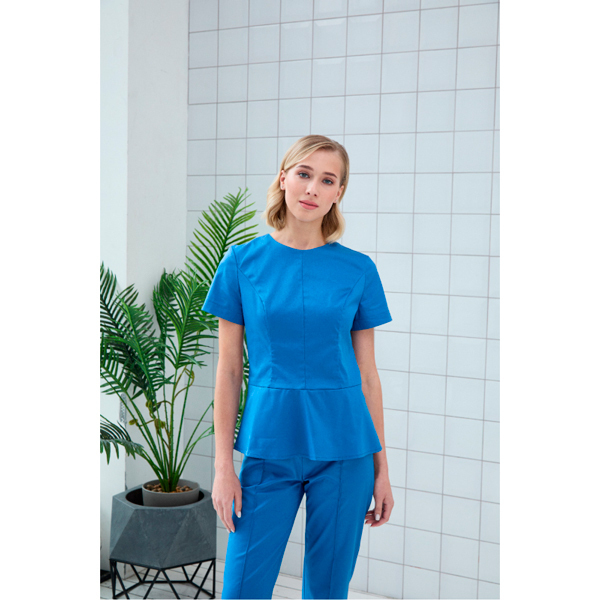 Туника женская Dr. Nice «Алекс», с коротким рукавом, голубой, 46 - фото 2