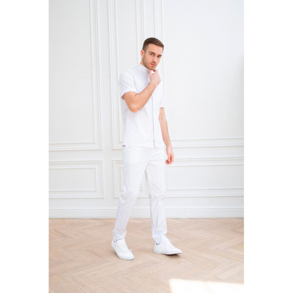 Туника мужская Dr. Nice, на молнии, белый, 58 - фото 2