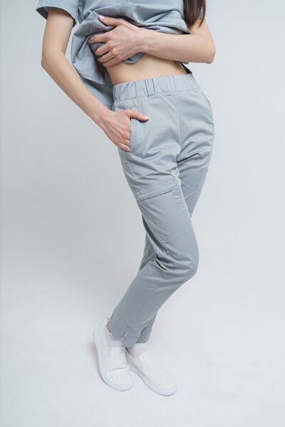 Брюки женские Тезис TZ210, серый, 44 - фото 1