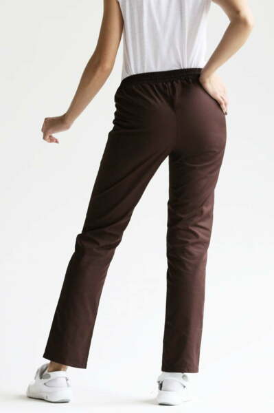 Брюки женские «Комфорт», шоколад, 42 - фото 4