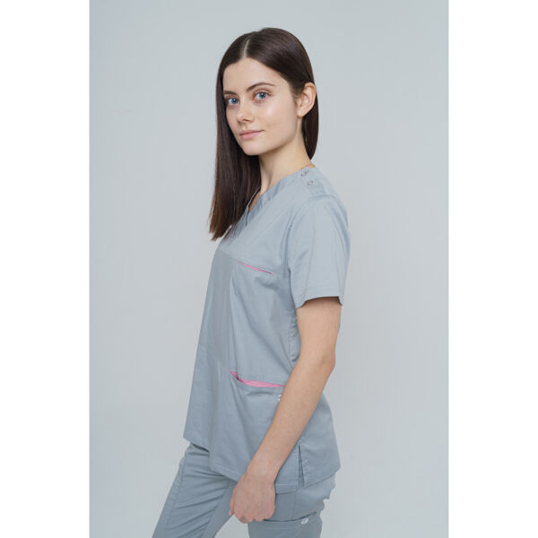 Туника женская Тезис TZ200, серый, 52 - фото 3