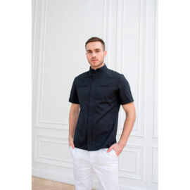 Туника мужская Dr. Nice, на молнии, черный, 48