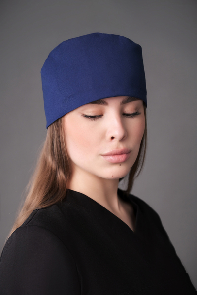 Бандана медицинская Тезис TZ004, темно-синий