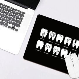 Коврик для мыши, принт "Состояния зубов №1"