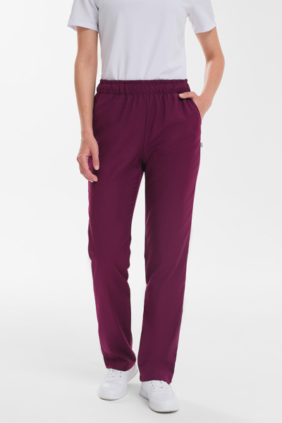 Брюки женские Тезис TZ315, винный, 46