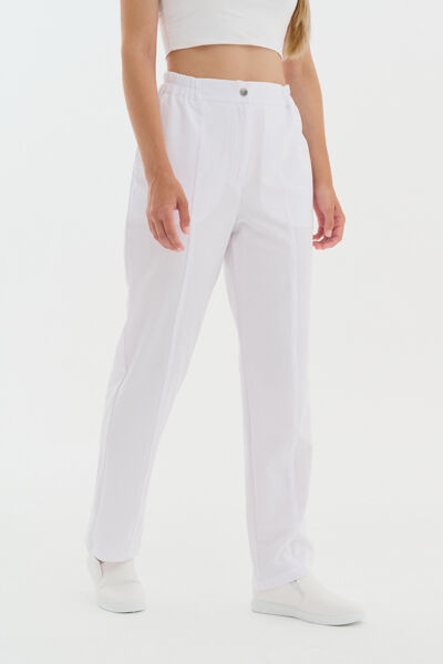 Брюки женские Тезис TZ325, белый, 54