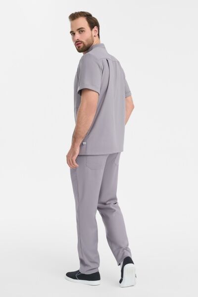 Брюки мужские Тезис TZ620, серо-бежевый, 52 - фото 4