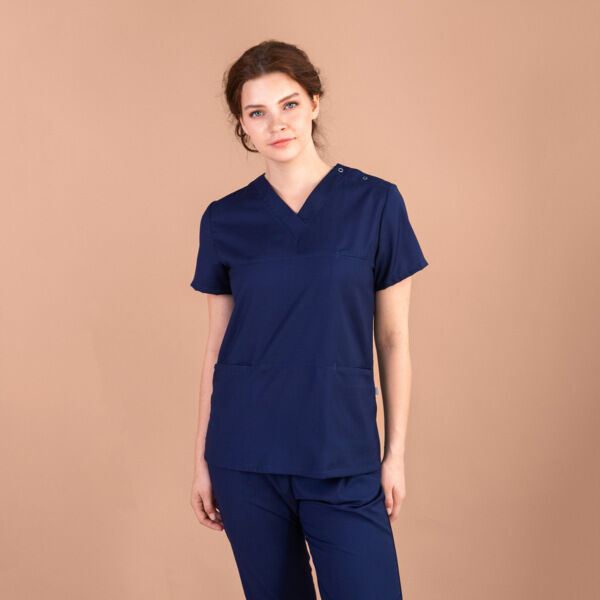 Туника женская Тезис TZ300, темно-синий, 44 - фото 1