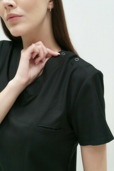 Туника женская Тезис TZ300, черный, 60 - фото 1