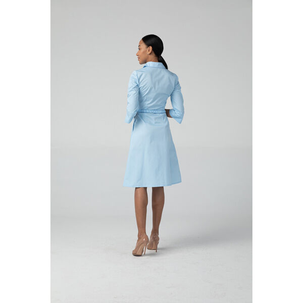 Платье «Надежда», голубой, 52 - фото 3