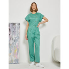 Комбинезон женский Dr. Nice «Beauty», зеленый, 50-52