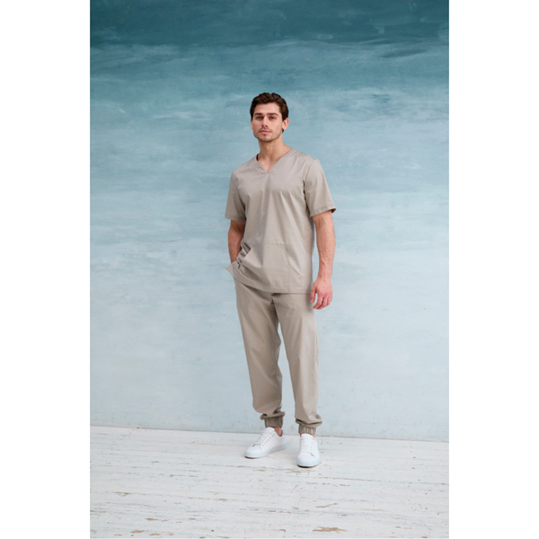 Джоггеры мужские Dr. Nice, бежевый, 48 - фото 1