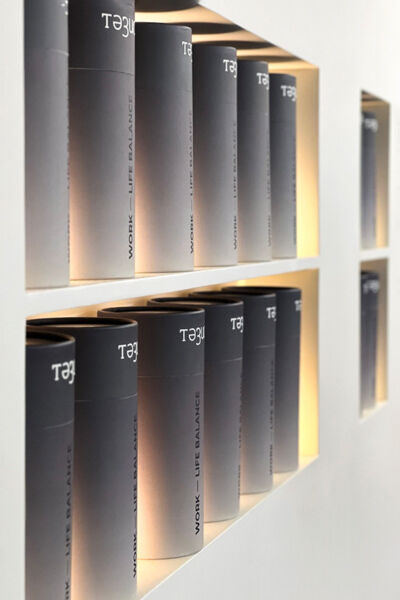 Подарочный тубус Тезис WORK-LIFE BALANCE, серый - фото 2