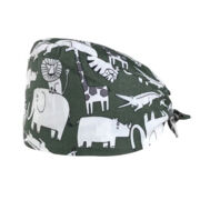 Шапочка медицинская, принт 