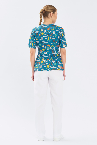 Туника женская Тезис TZ305, принт 