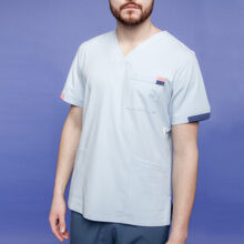 Туника мужская 258 Michigan, R132 светло-голубой, 4XL