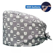 Шапочка медицинская, принт 