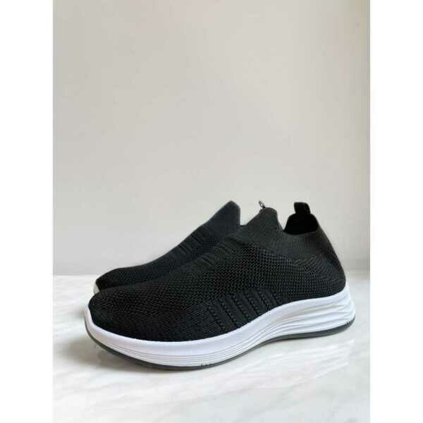 Слипоны женские ST020, черный, 39