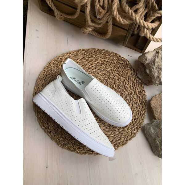 Слипоны Halilu женские, белый, 38 - фото 2