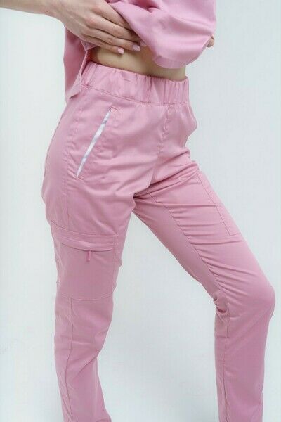 Брюки женские Тезис TZ210, розовый, 50 - фото 1