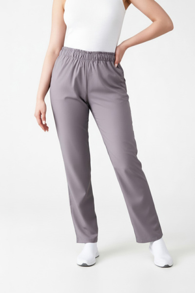 Брюки женские Тезис TZ315, серо-бежевый, 42 - фото 4