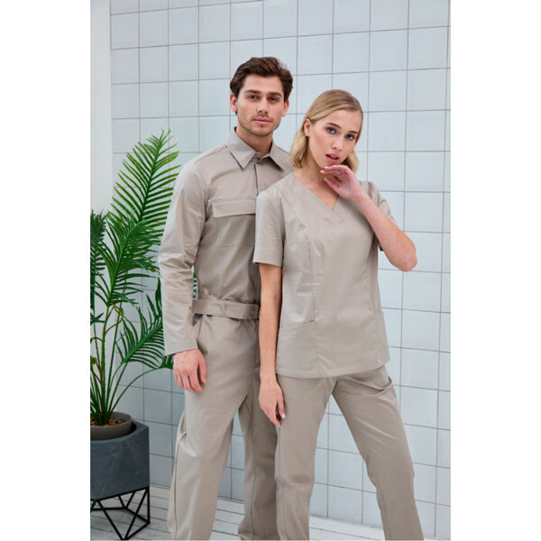 Туника женская Dr. Nice, хирургическая, бежевый, 56 - фото 1