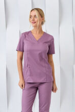 Топ женский Dr. Nice, хирургический, лиловый, 56