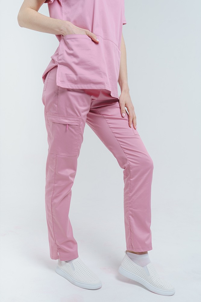Брюки женские Тезис TZ210, розовый, 52