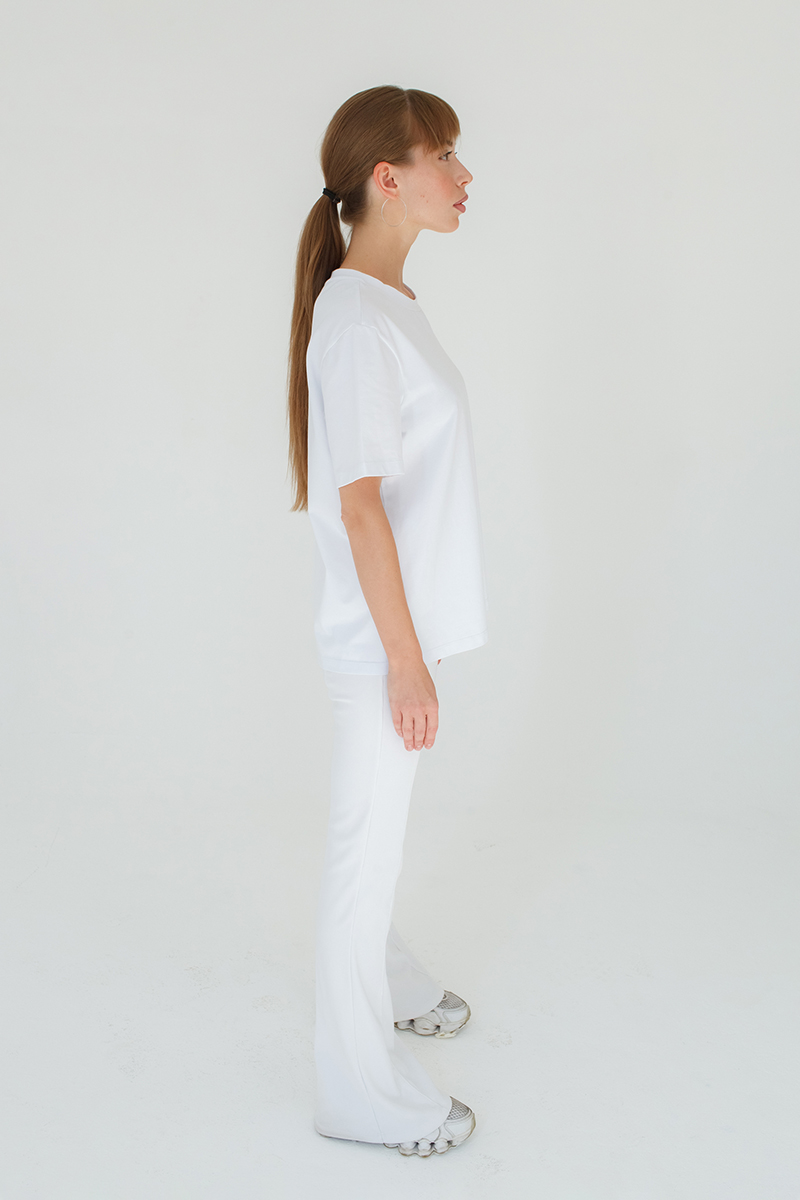 Футболка женская Тезис TZ111, белый, 44-46