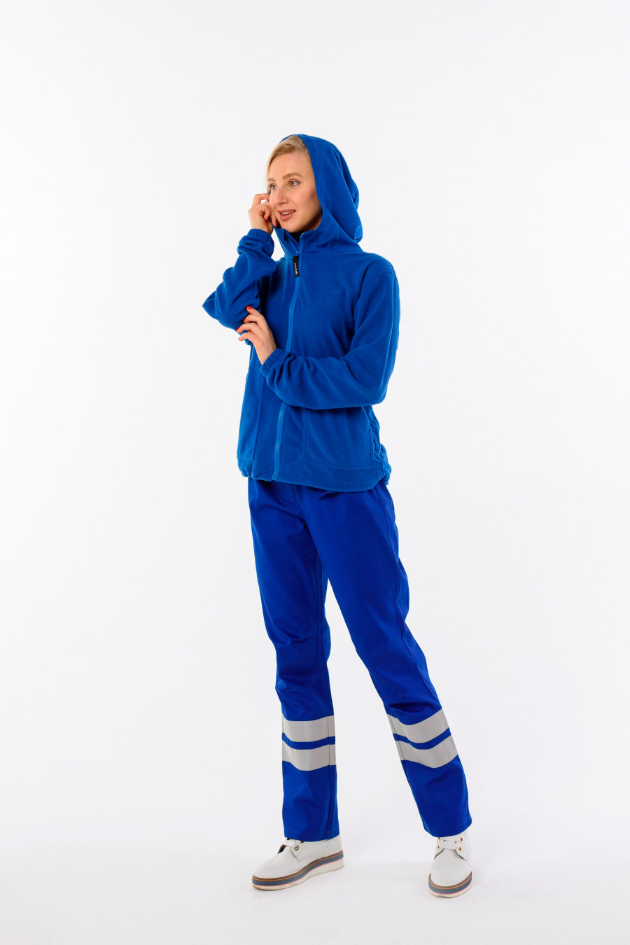 Толстовка женская «Скорая Помощь», василек, 48-50