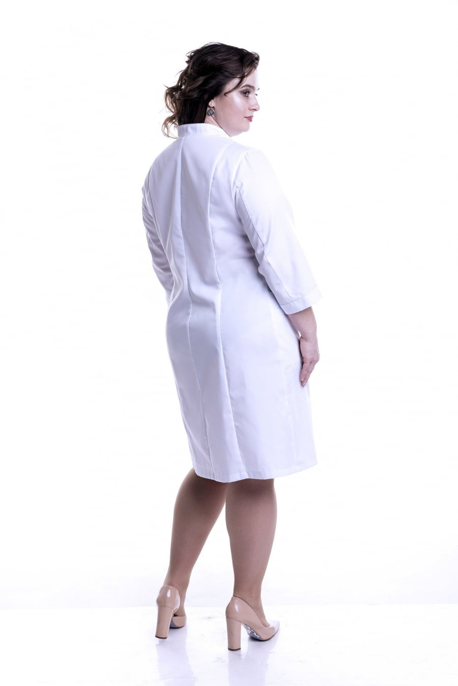 Халат женский «Каприз», белый, 50