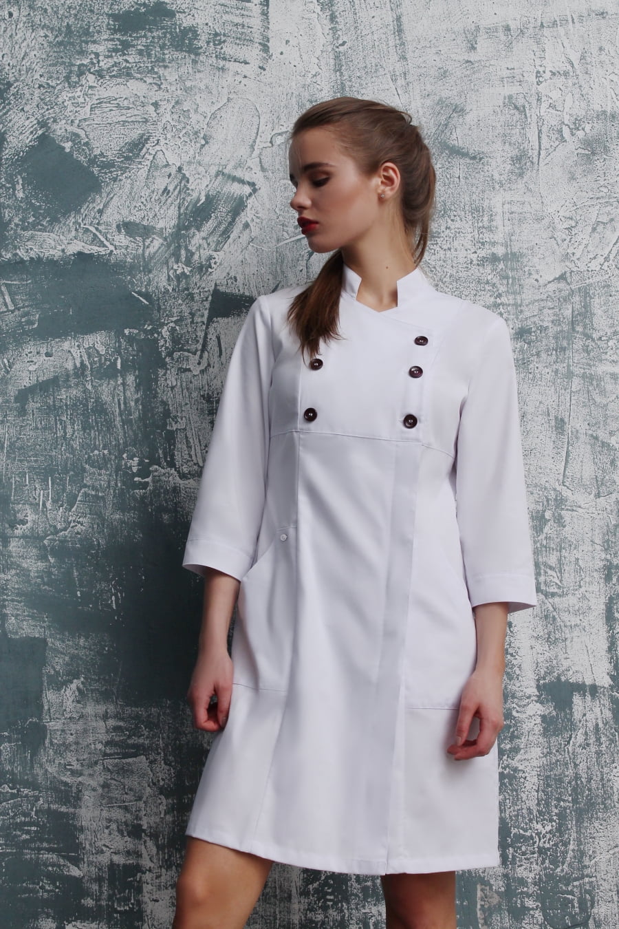 Халат женский «Италия», белый, 52