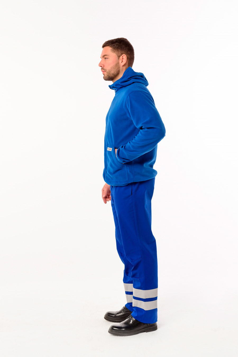 Толстовка мужская «Скорая Помощь», василек, 60-62