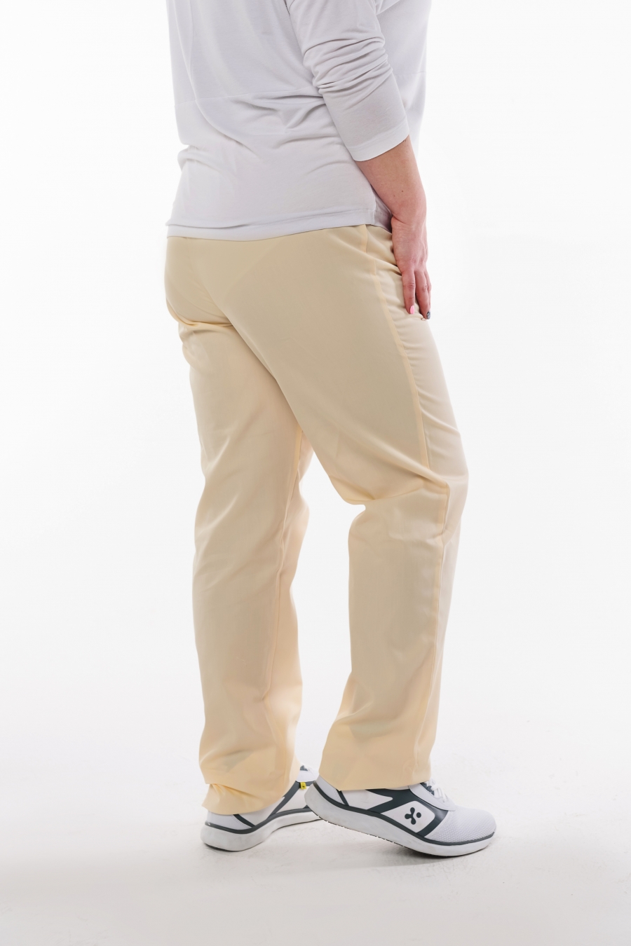 Брюки женские «Комфорт», крем, 46