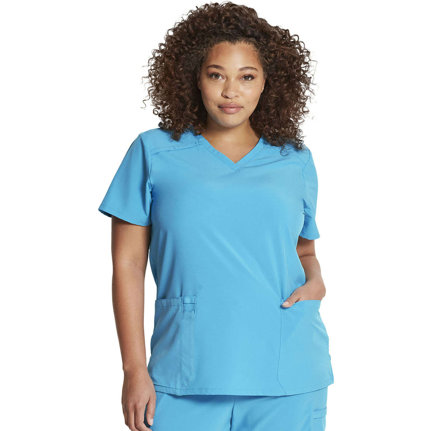 Топ женский Dickies DK615, бирюзовый, 2XL