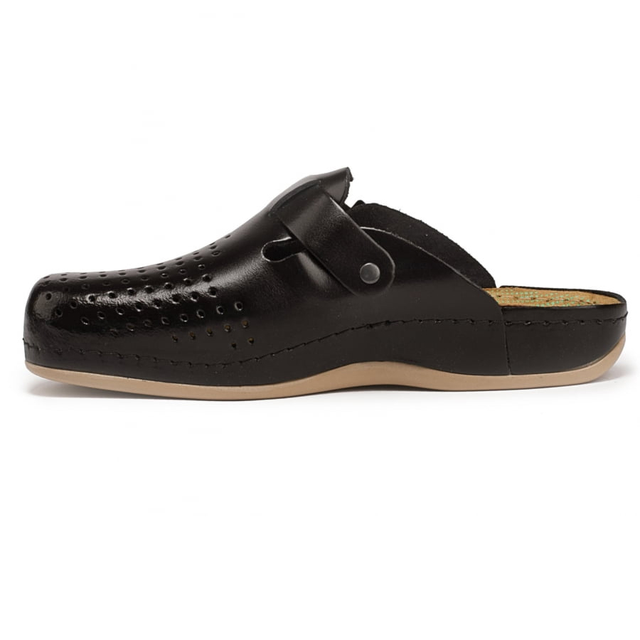 Тапочки-сабо Леон 700М, мужские, черные, 44