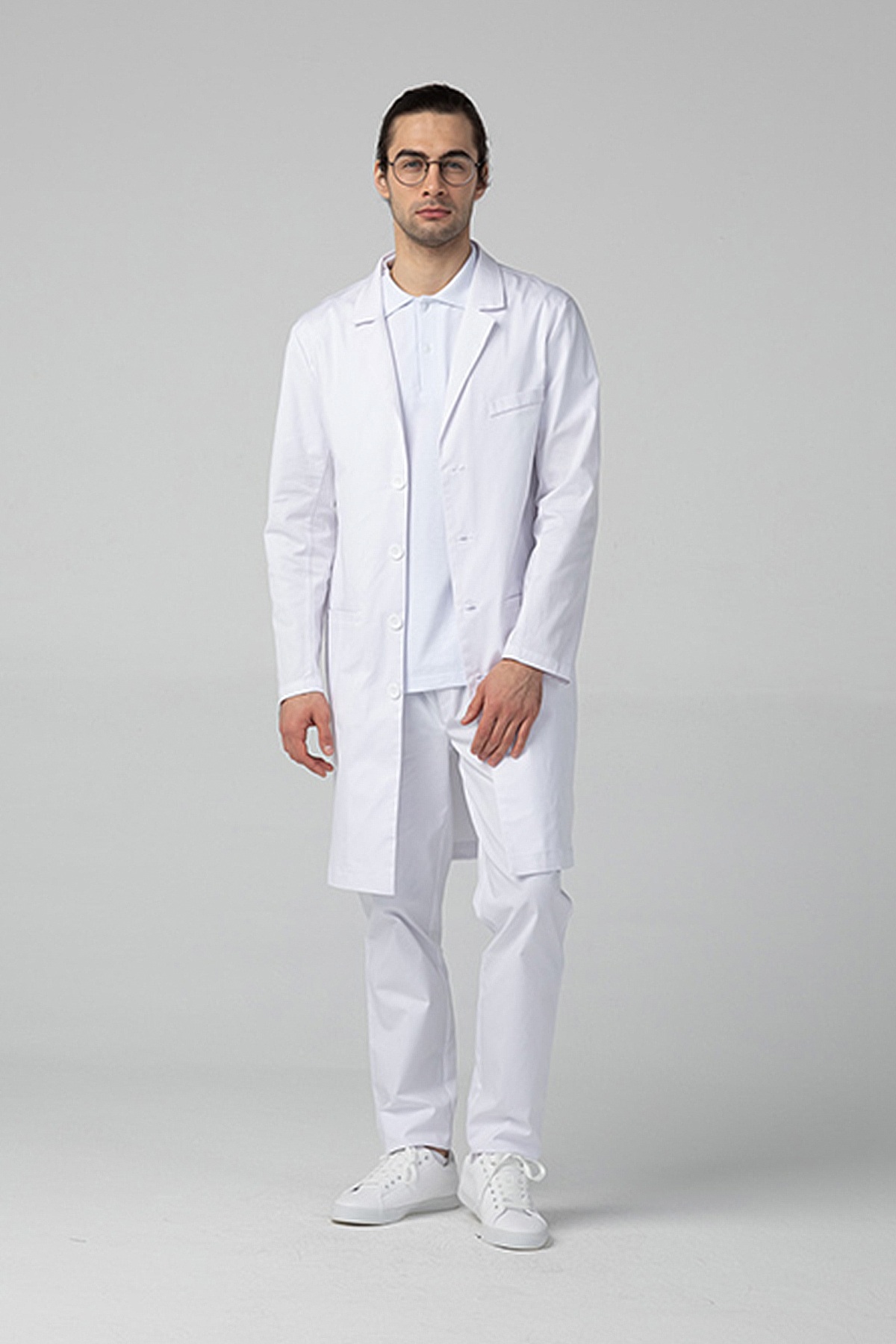 Халат мужской Dr. Nice, белый, 48